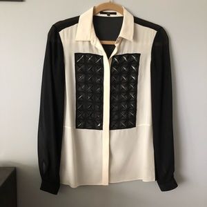Tibi button up blouse